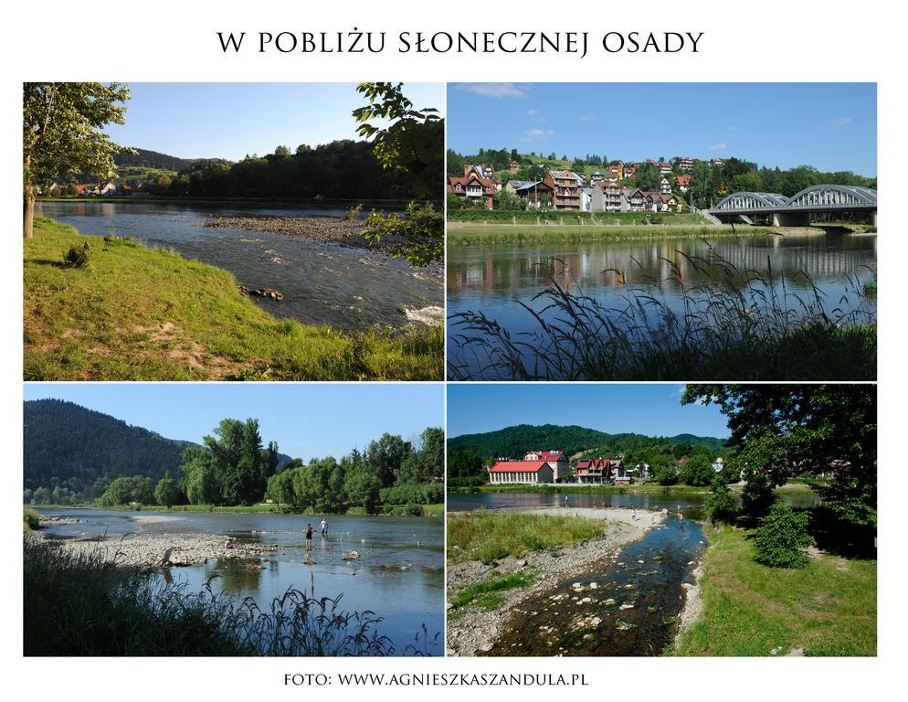 Sloneczna Osada - Komfortowe Domki Krościenko Buitenkant foto